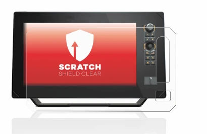 Immagine del dispositivo Humminbird Apex 13 MEGA SI+ con un'ampia varietà di protezioni per lo schermo.