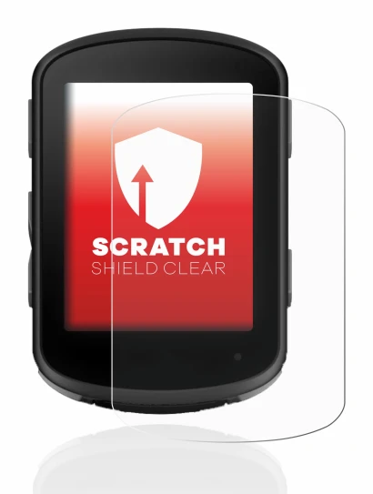 Immagine del dispositivo Garmin Edge 540 con un'ampia varietà di protezioni per lo schermo.