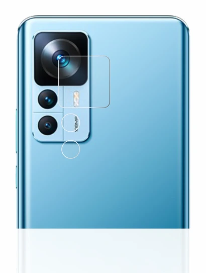 Immagine del dispositivo Xiaomi 12T (SOLO Fotocamera) con un'ampia varietà di protezioni per lo schermo.