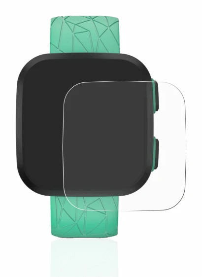 Immagine del dispositivo Garmin Bounce con un'ampia varietà di protezioni per lo schermo.
