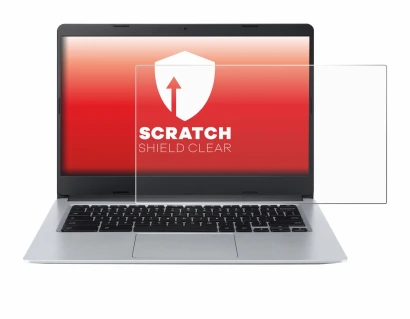 Immagine del dispositivo Acer Chromebook Spin 314 CB314-2HT con un'ampia varietà di protezioni per lo schermo.