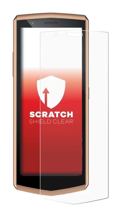 Immagine del dispositivo Cubot Pocket 3 con un'ampia varietà di protezioni per lo schermo.