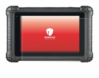Immagine del dispositivo Autel MaxiDAS DS900 con un'ampia varietà di protezioni per lo schermo.