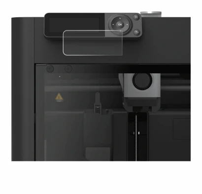 Immagine del dispositivo Bambu Lab P1S 3D Printer con un'ampia varietà di protezioni per lo schermo.