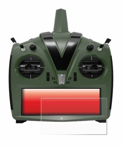 Immagine del dispositivo VBar Control Evo con un'ampia varietà di protezioni per lo schermo.