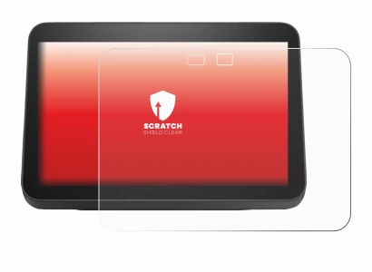 Immagine del dispositivo Amazon Echo Show 8 2023 (3a Gen.) con un'ampia varietà di protezioni per lo schermo.