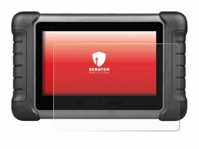 Immagine del dispositivo Autel MaxiCheck MX808s con un'ampia varietà di protezioni per lo schermo.