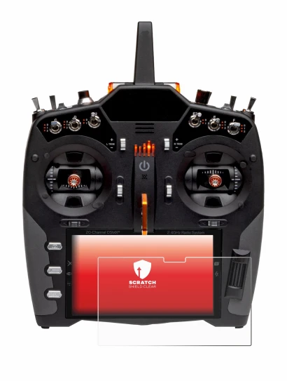 Immagine del dispositivo Spektrum NX20 con un'ampia varietà di protezioni per lo schermo.