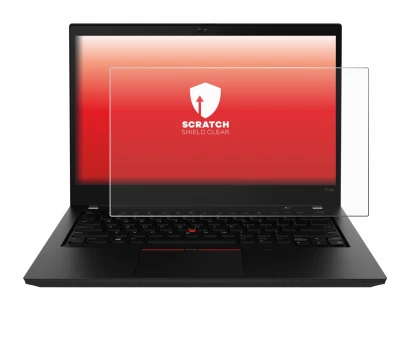 Immagine del dispositivo Lenovo ThinkPad P14s Gen 2 con un'ampia varietà di protezioni per lo schermo.