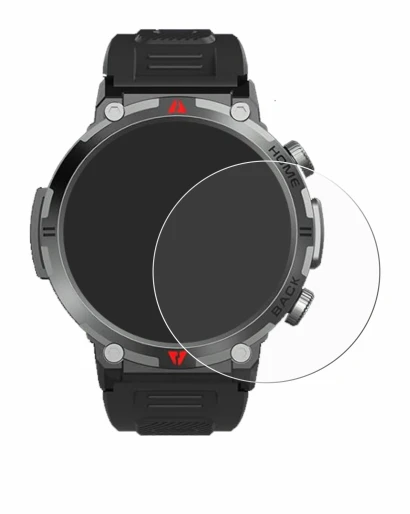 Immagine del dispositivo IFMDA S100 1.45" con un'ampia varietà di protezioni per lo schermo.