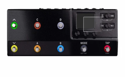 Immagine del dispositivo Line 6 hx stomp XL con un'ampia varietà di protezioni per lo schermo.