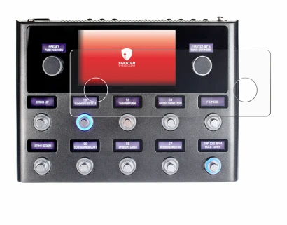 Immagine del dispositivo Fender Tone Master Pro con un'ampia varietà di protezioni per lo schermo.