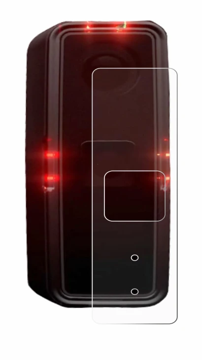 Immagine del dispositivo Alps Alpine Ride Safety RS 1000 con un'ampia varietà di protezioni per lo schermo.