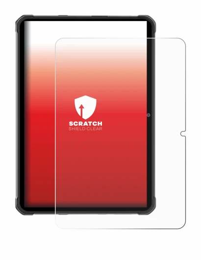 Immagine del dispositivo Hotwav R7 con un'ampia varietà di protezioni per lo schermo.