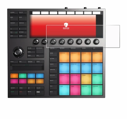 Immagine del dispositivo Native Instruments Maschine + con un'ampia varietà di protezioni per lo schermo.