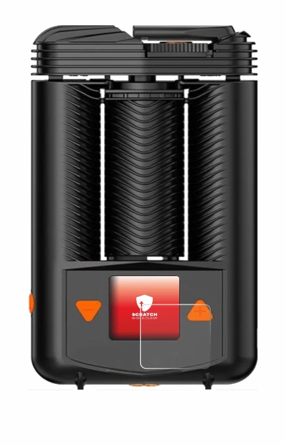 Immagine del dispositivo Storz & Bickel Mighty + con un'ampia varietà di protezioni per lo schermo.