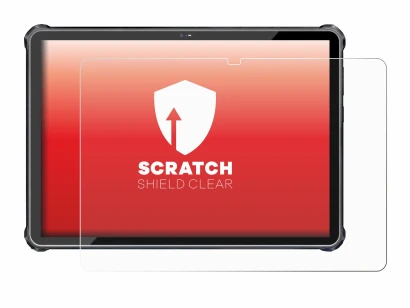 Immagine del dispositivo Oukitel RT6 con un'ampia varietà di protezioni per lo schermo.