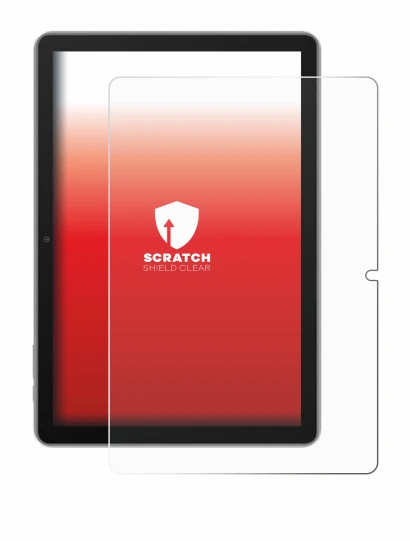 Immagine del dispositivo Blackview Tab 70 con un'ampia varietà di protezioni per lo schermo.