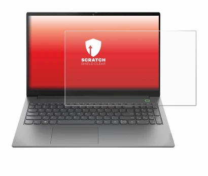 Immagine del dispositivo Lenovo ThinkBook 15 Gen 4 con un'ampia varietà di protezioni per lo schermo.