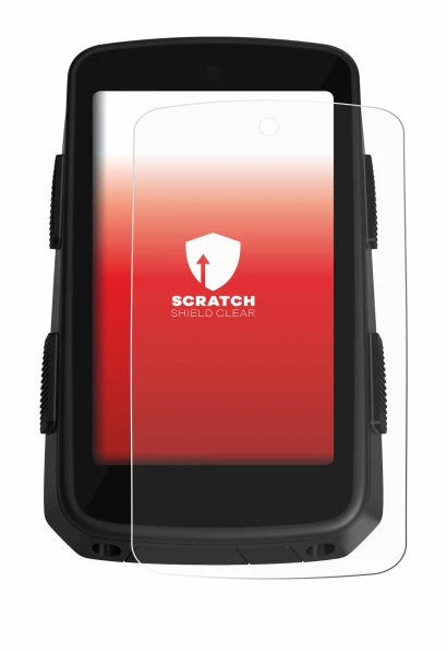 Immagine del dispositivo Hammerhead Karoo 3 con un'ampia varietà di protezioni per lo schermo.