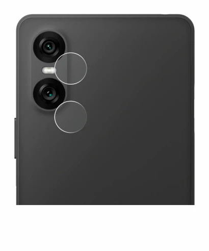Immagine del dispositivo Sony Xperia 10 VI (SOLO Fotocamera) con un'ampia varietà di protezioni per lo schermo.