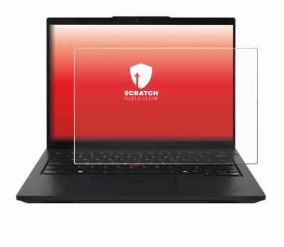 Immagine del dispositivo Lenovo ThinkPad L14 Gen 5 con un'ampia varietà di protezioni per lo schermo.