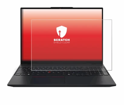 Immagine del dispositivo Lenovo ThinkPad L16 Gen 1 con un'ampia varietà di protezioni per lo schermo.