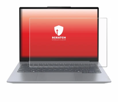 Immagine del dispositivo Lenovo ThinkBook 14 Gen 7 con un'ampia varietà di protezioni per lo schermo.