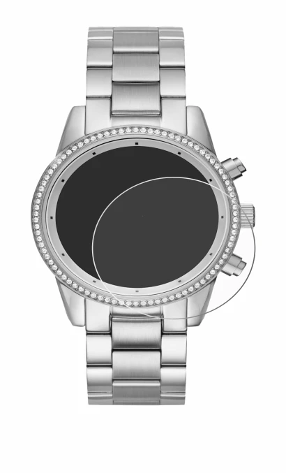 Immagine del dispositivo Michael Kors Ritz MK6428 con un'ampia varietà di protezioni per lo schermo.