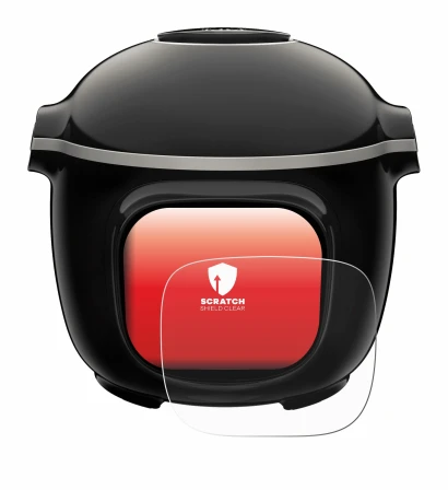 Immagine del dispositivo Moulinex Cookeo Touch con un'ampia varietà di protezioni per lo schermo.