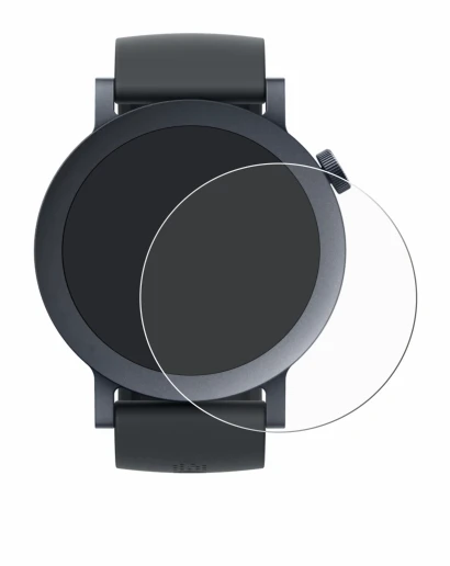 Immagine del dispositivo Nothing CMF Watch Pro 2 con un'ampia varietà di protezioni per lo schermo.