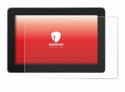 Immagine del dispositivo SmallHD Indie 5 con un'ampia varietà di protezioni per lo schermo.