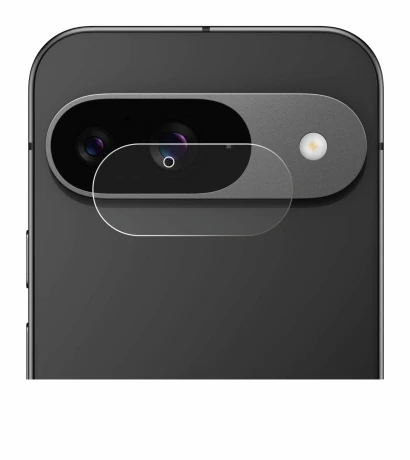 Immagine del dispositivo Google Pixel 9 (SOLO Fotocamera) con un'ampia varietà di protezioni per lo schermo.