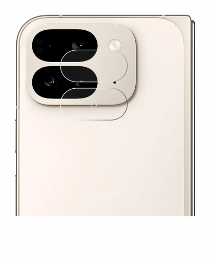Immagine del dispositivo Google Pixel 9 Pro Fold (SOLO Fotocamera) con un'ampia varietà di protezioni per lo schermo.