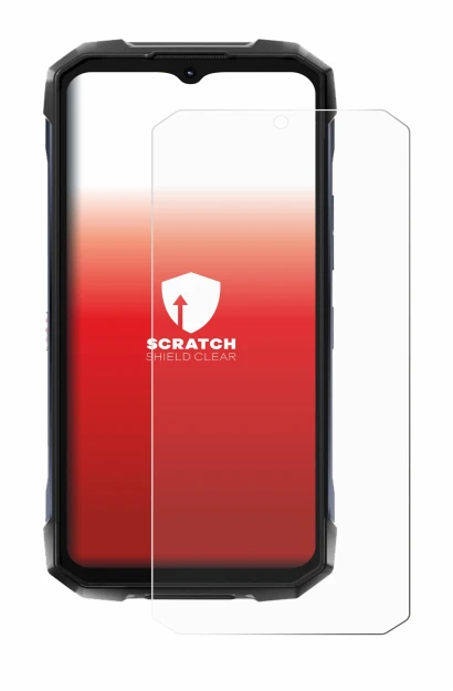 Immagine del dispositivo Hotwav Hyper 7 Pro con un'ampia varietà di protezioni per lo schermo.