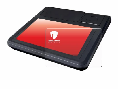 Immagine del dispositivo Techfive ECR 100 con un'ampia varietà di protezioni per lo schermo.