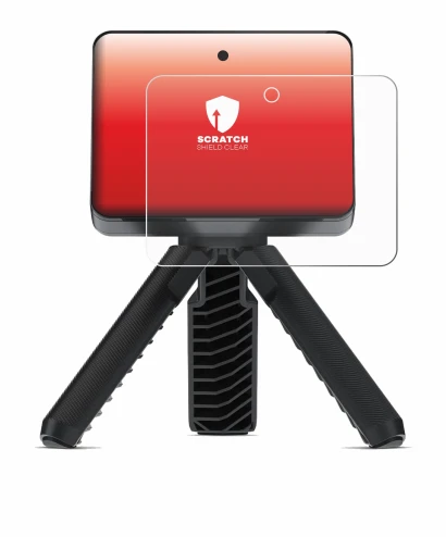 Immagine del dispositivo Garmin Approach R10 con un'ampia varietà di protezioni per lo schermo.