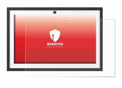 Immagine del dispositivo Amazon Echo Show 15 2024 con un'ampia varietà di protezioni per lo schermo.