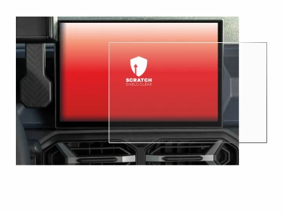 Immagine del dispositivo Dacia Duster Infotainment System (2024) con un'ampia varietà di protezioni per lo schermo.