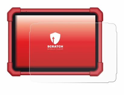 Immagine del dispositivo Launch X-431 Euro Link con un'ampia varietà di protezioni per lo schermo.