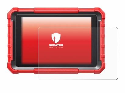 Immagine del dispositivo Launch X-431 PROS Elite Pro 5 con un'ampia varietà di protezioni per lo schermo.