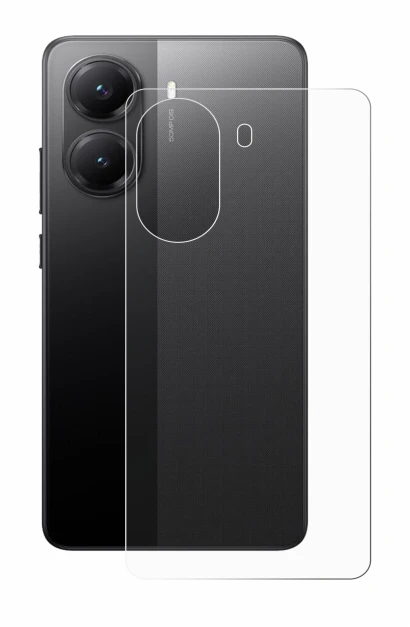 Immagine del dispositivo Xiaomi Poco X7 Pro (Posteriore) con un'ampia varietà di protezioni per lo schermo.