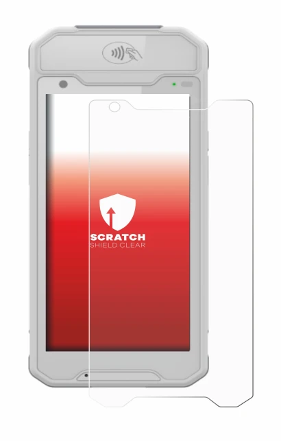 Immagine del dispositivo Dojo Pocket con un'ampia varietà di protezioni per lo schermo.
