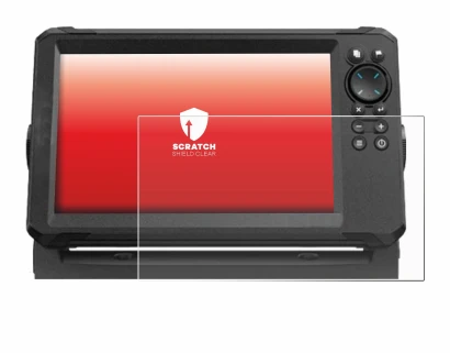 Immagine del dispositivo Lowrance Eagle 9 con un'ampia varietà di protezioni per lo schermo.
