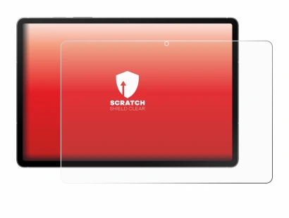 Immagine del dispositivo Samsung Galaxy Tab S10 FE WiFi con un'ampia varietà di protezioni per lo schermo.