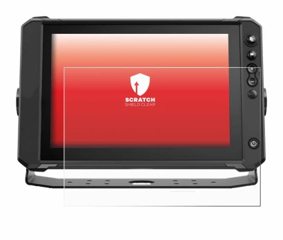 Immagine del dispositivo Lowrance Elite FS 10 con un'ampia varietà di protezioni per lo schermo.