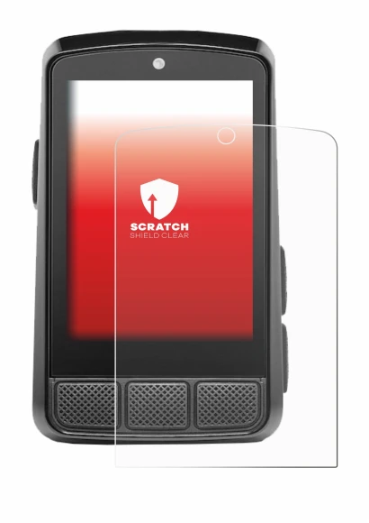 Immagine del dispositivo Wahoo Elemnt Bolt 3 con un'ampia varietà di protezioni per lo schermo.