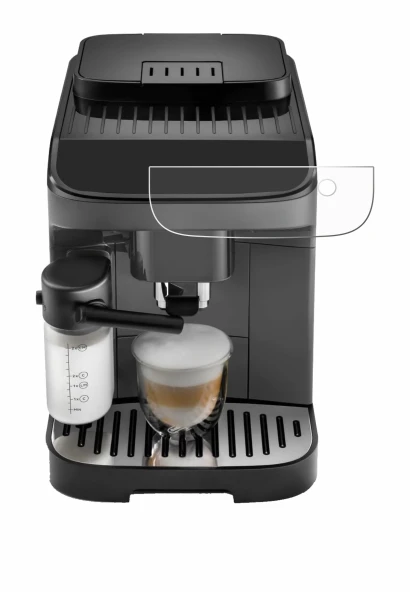 Immagine del dispositivo DeLonghi Magnifica Evo con un'ampia varietà di protezioni per lo schermo.