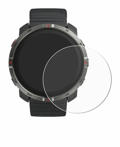 Immagine del dispositivo Polar Grit X2 con un'ampia varietà di protezioni per lo schermo.