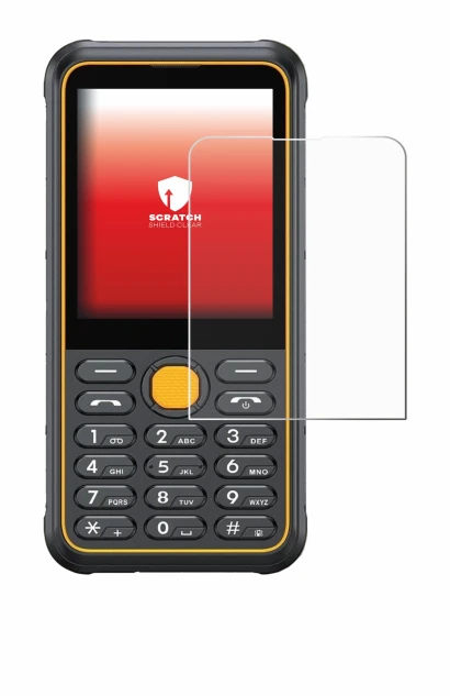 Immagine del dispositivo Ulefone Armor Mini 4 con un'ampia varietà di protezioni per lo schermo.